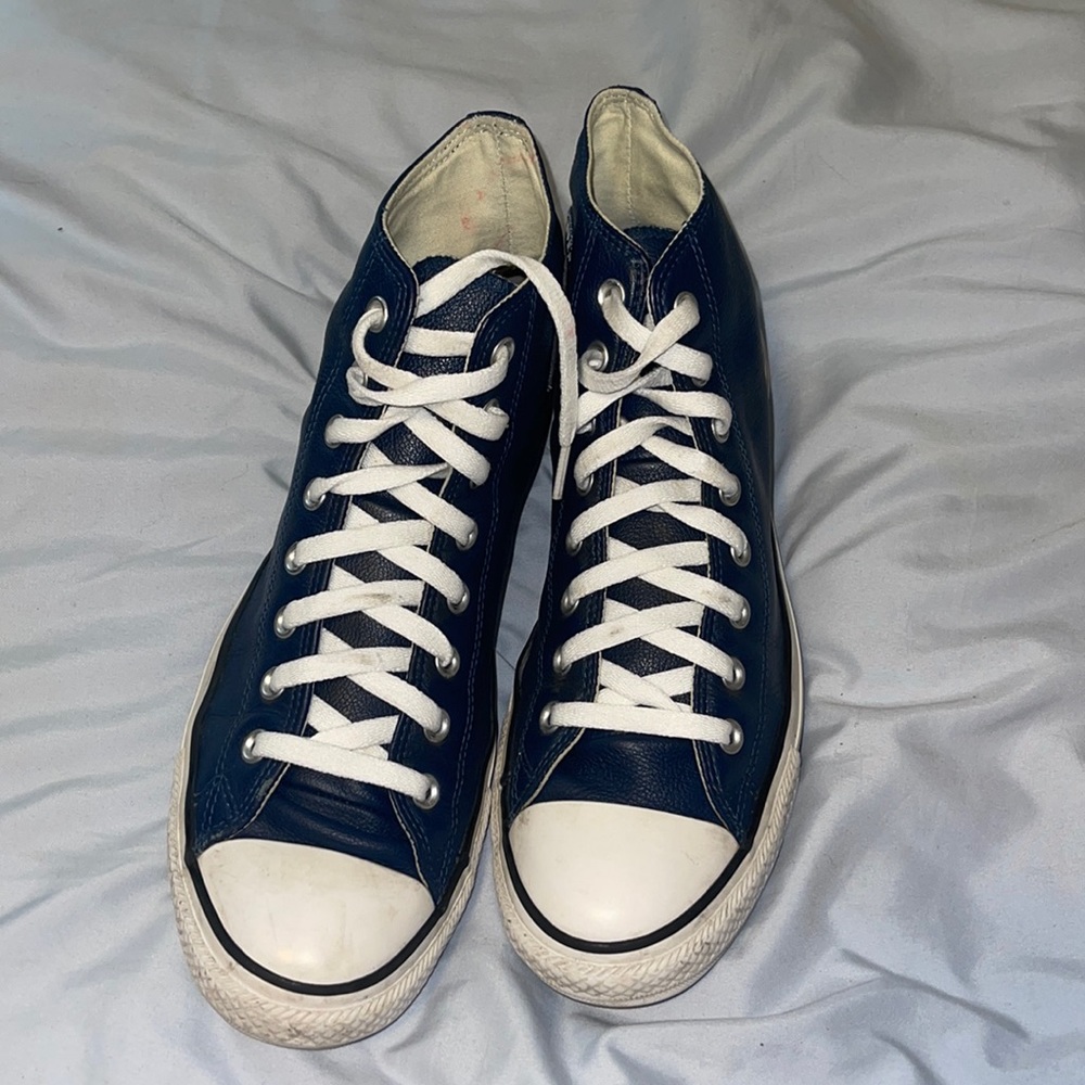 Leather converse for men
